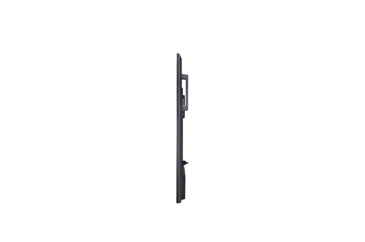 LG 75UH5F-H: 75 Inch Non-Glare UHD Signage Display with Crestron and Cisco Certification - side profile view (2 of 3)
