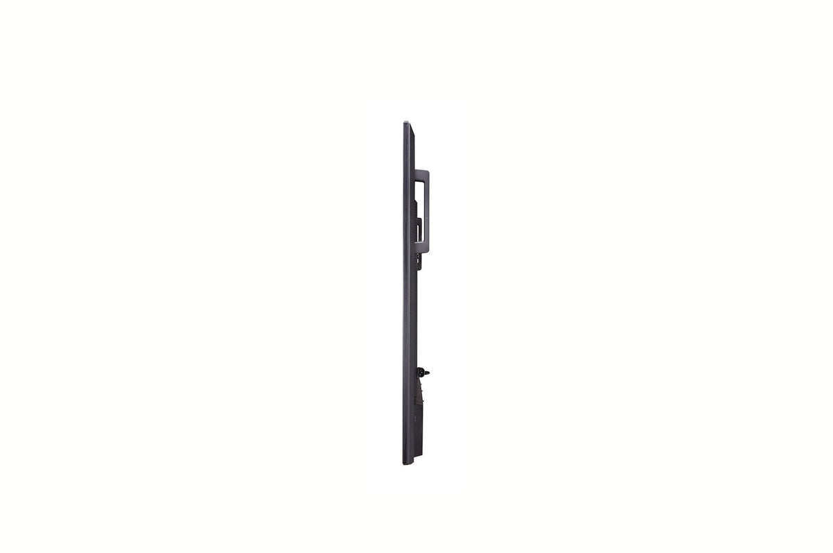 LG 75UH5J-H: 75 Inch High Haze UHD Standard Signage Display - side profile view (1 of 3)