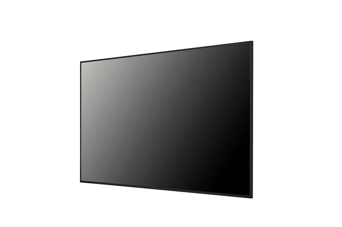 LG 75UH7N-E: 75 Inch UHD Digital Signage Display - side profile view (1 of 2)