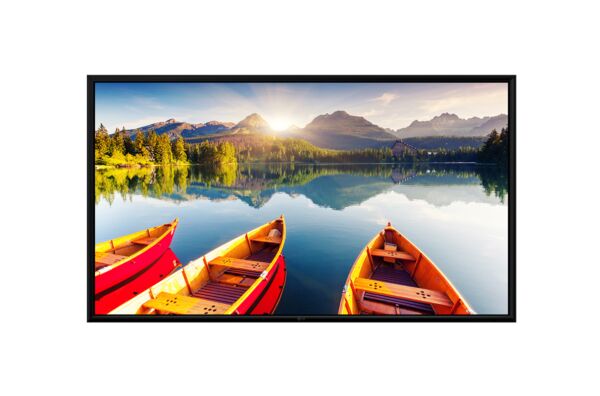 LG 84WS70MD: 84 Inch 4K Video Wall Display - front view with on-screen content