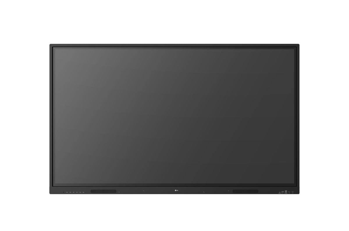 LG 86TR3DQ: CreateBoard Standard 86 Inch Large UHD Interactive Whiteboard with 50-Point Touch - front view