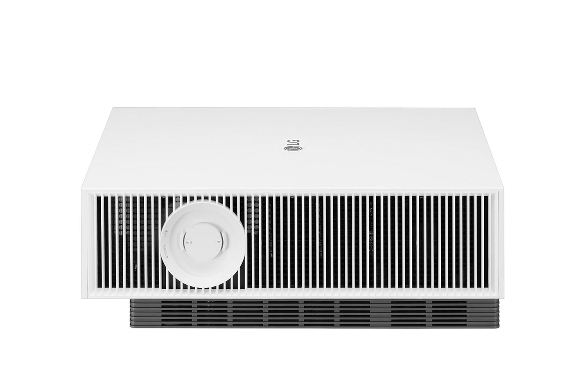 LG AU810PW: AU810P CineBeam 4K UHD Dual Laser Home Theater Projector - front view (2 of 2)