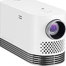 LG HF80LG: CineBeam HF80 Portable Full HD Laser Smart Projector - angled view (1 of 2)