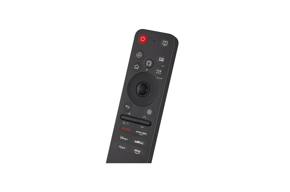 LG MR25GA: 2025 Magic Remote Control - angled view (1 of 3)