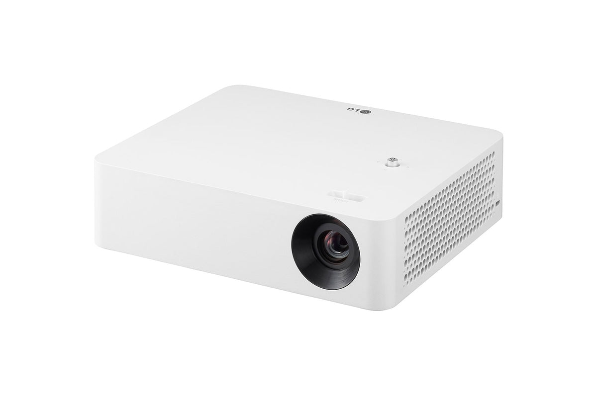 LG PF610P: CineBeam Portable Full HD Smart LED Projector - angled view (1 of 2)