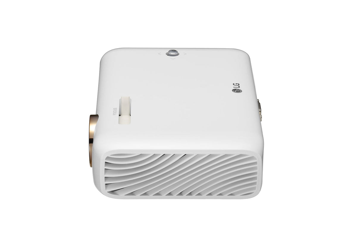 LG PH510PG: Portable LED Projector with Built-In Battery - top view (1 of 2)