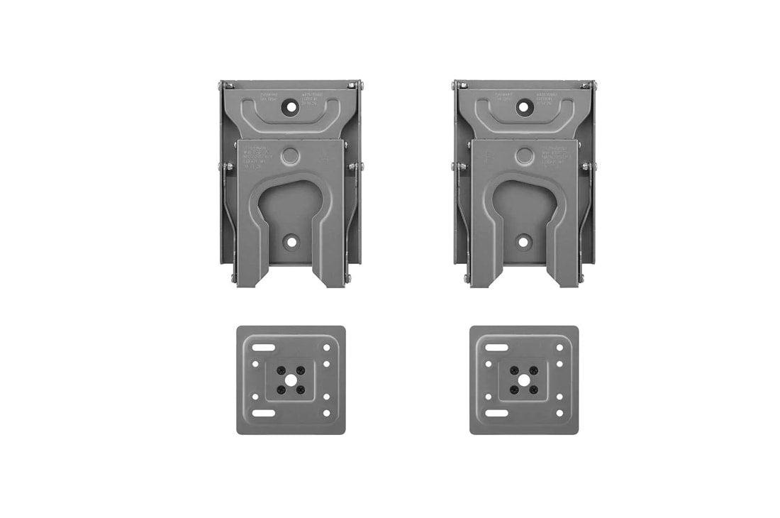 LG WB21LGB: Slim Wall Mount for QNED TVs - angled view