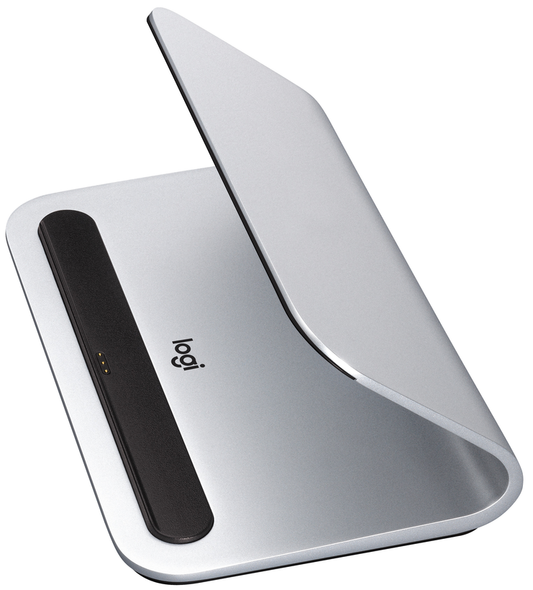 Logitech BASE: iPad Pro Charging Stand with Smart Connector - front view