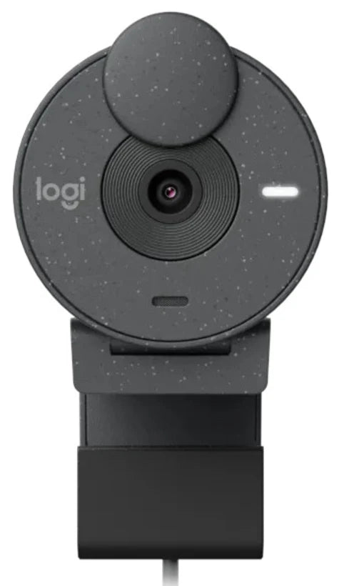 Logitech Brio 305 Business Webcam: Full HD Webcam with RightLight 2 - front view