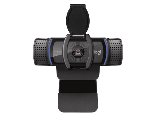 Logitech C920e: Full HD 1080p Business Webcam with RightLight 2 - front view