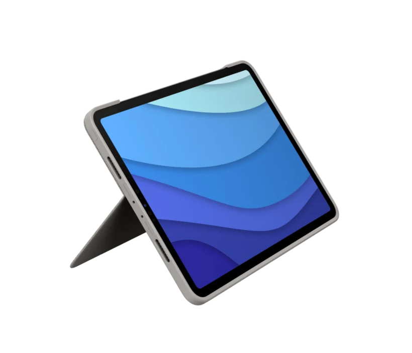 Logitech Combo Touch: Keyboard Case for iPad Pro 11 Inch 1st to 4th Gen - angled view (2 of 2)