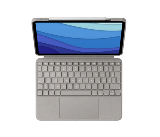 Logitech Combo Touch: Keyboard Case for iPad Pro 11 Inch 1st to 4th Gen - front view
