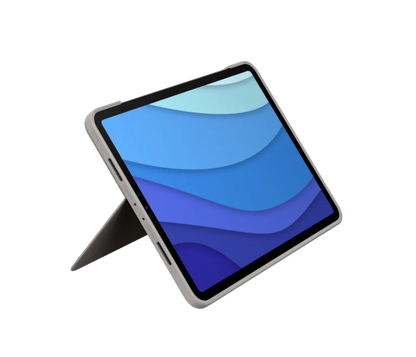 Logitech Combo Touch: Keyboard Case for iPad Pro 12.9 Inch 5th and 6th Gen - angled view (2 of 2)