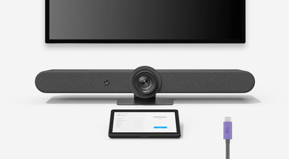 Logitech Extend: Single-Cable BYOD Connection for Meeting Rooms - in-use view