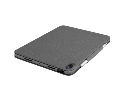 Logitech Folio Touch: Backlit Keyboard Case with Trackpad for iPad Air 4th and 5th Gen - rear view
