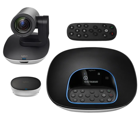 Logitech GROUP: Video Conferencing System for Mid to Large Rooms - front view