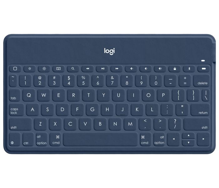 Logitech Keys-To-Go: Ultra-Portable Bluetooth Keyboard for iPad and iOS Devices - angled view (1 of 2)