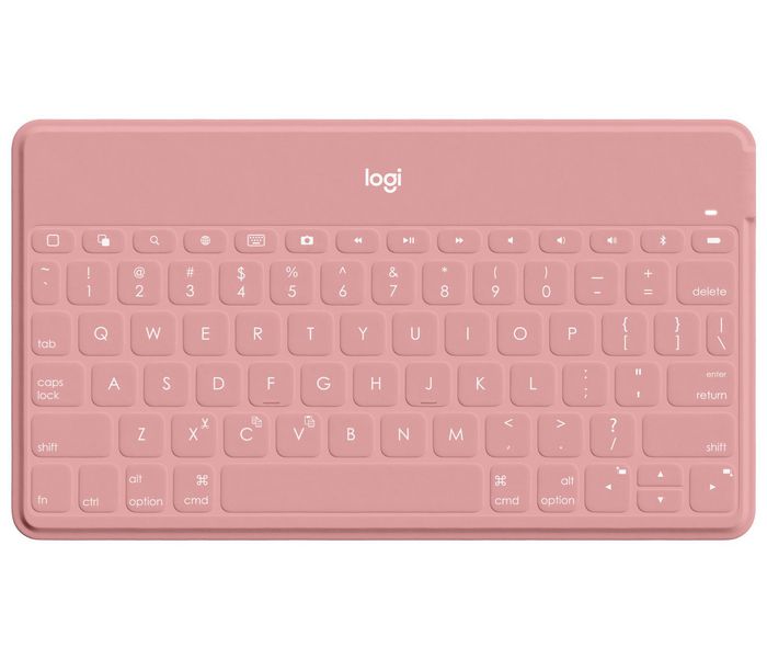 Logitech Keys-To-Go: Ultra-Portable Bluetooth Keyboard for iPad and iOS Devices - angled view (2 of 2)