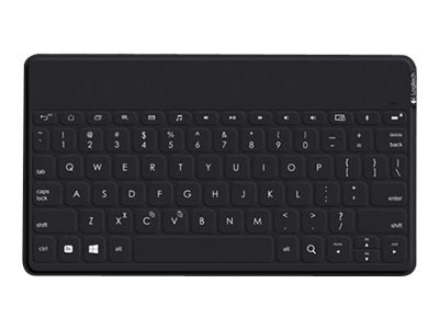 Logitech Keys-To-Go: Ultra-Portable Bluetooth Keyboard for iPad and iOS Devices - front view