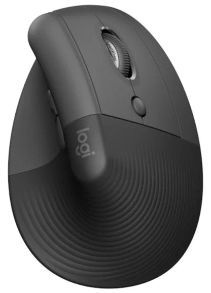 Logitech LIFT Vertical Ergonomic Mouse for Business - front view