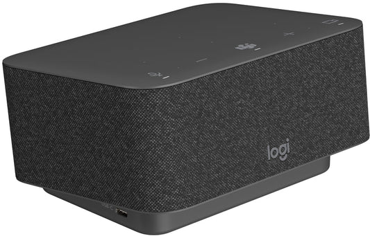 Logitech Logi Dock UC: All-in-One USB-C Docking Station with Speakerphone - front view