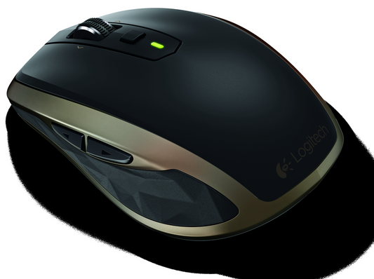 Logitech MX Anywhere 2: Wireless Mobile Mouse with Darkfield Sensor for Any Surface - front view