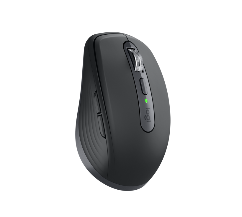 Logitech MX Anywhere 3: Compact Performance Wireless Mouse - front view