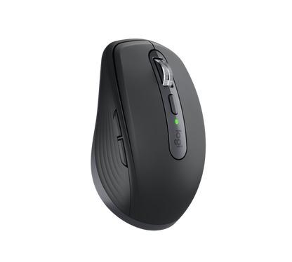 Logitech MX Anywhere 3: Compact Performance Wireless Mouse - front view