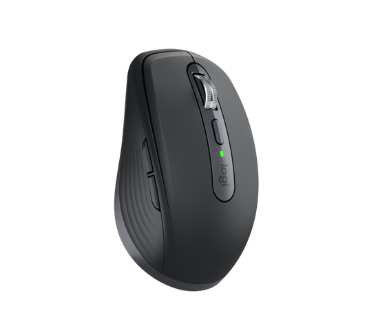 Logitech MX Anywhere 3: Compact Performance Wireless Mouse - front view