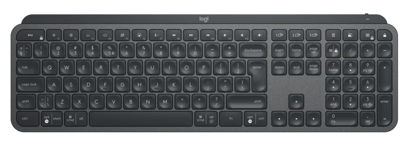 Logitech MX Keys Combo for Business: MX Keys and MX Master 3 - close-up detail (2 of 2)
