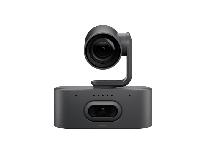 Logitech Rally AI Camera Pro: Dual-Lens PTZ Camera with RightSight 2 - front view
