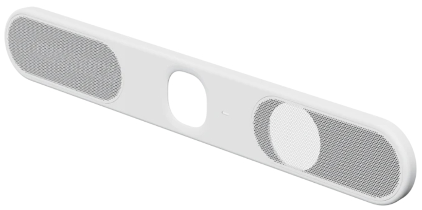 Logitech Rally Bar Huddle Cleanable Cover: Off-White Easy Clean Cover - front view