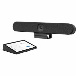Logitech Rally Bar Huddle plus Tap IP Bundle: All in One Video Conferencing System - front view