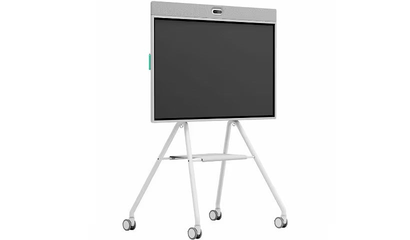 Logitech Rally Board 65 Mobile Cart: Purpose Built Stand for Rally Board 65 - front view