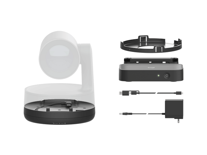 Logitech Rally Camera Extension Kit: Single Cable Connectivity for Rally Camera - with accessories