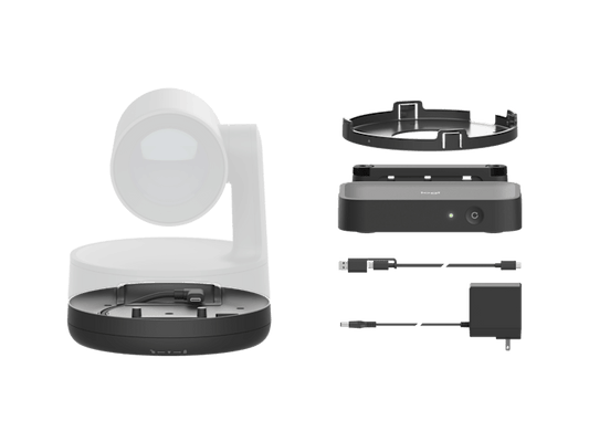 Logitech Rally Camera Extension Kit: Single Cable Connectivity for Rally Camera - with accessories