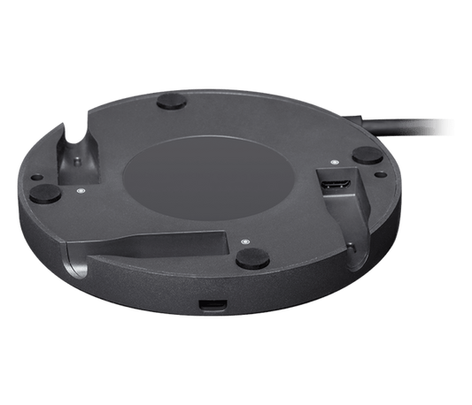 Logitech Rally Mic Pod Hub: Microphone Interface Adapter for Rally Systems - front view