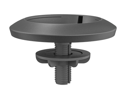 Logitech Rally Mic Pod Table Mount: Grommet Mount for Rally Mic Pods - front view