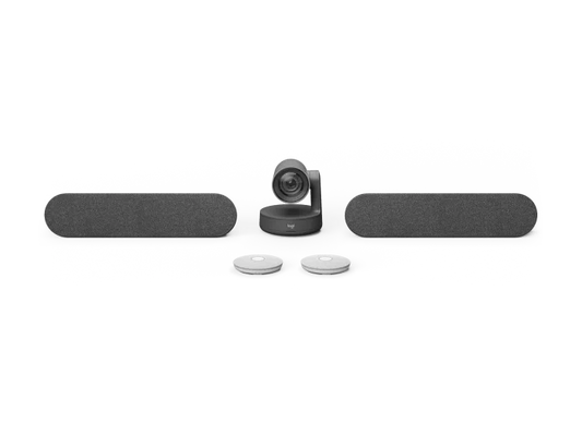 Logitech Rally Plus: Premium Video Conferencing System for Large Rooms - front view