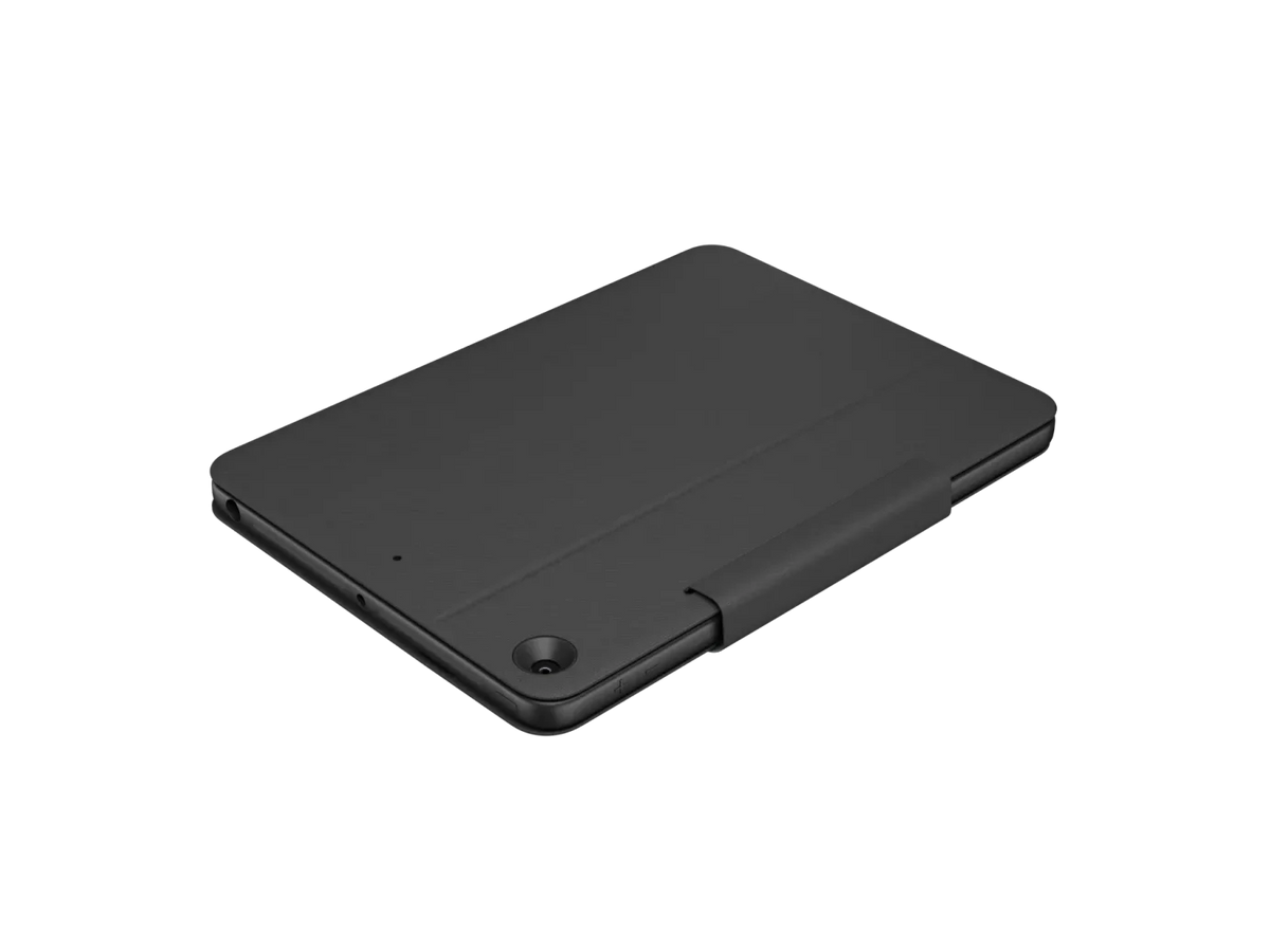 Logitech Rugged Folio: iPad 7th/8th Gen Protective Keyboard Case - rear view