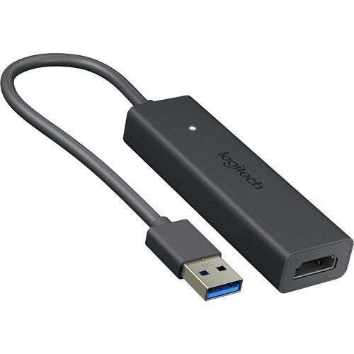 Logitech Screen Share: HDMI to USB Content Sharing Device - front view (1 of 2)