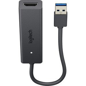 Logitech Screen Share: HDMI to USB Content Sharing Device - front view (2 of 2)