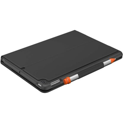 Logitech Slim Folio: iPad Air 3rd Gen Bluetooth Keyboard Case - rear view