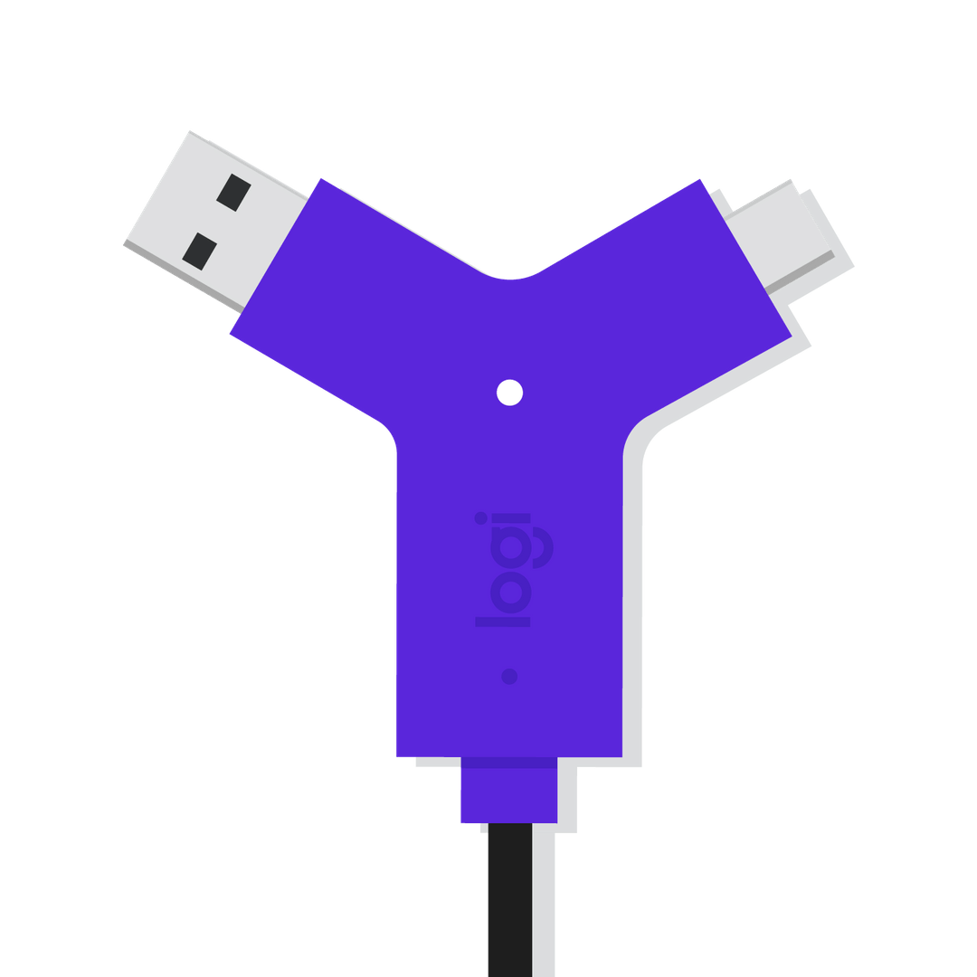 Logitech SWYTCH: BYOD Meeting Room Laptop Connector - front view