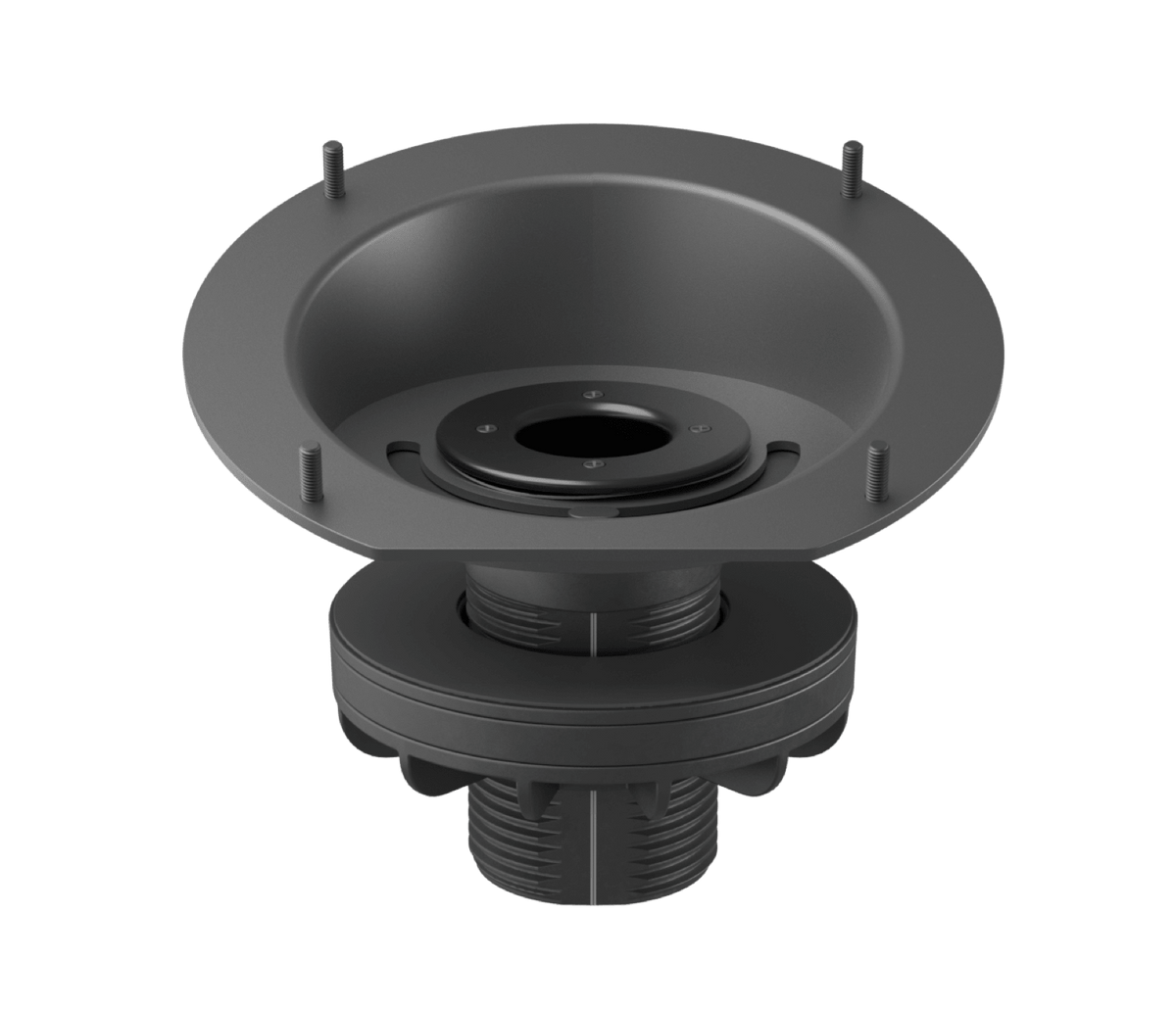 Logitech Tap Riser Mount: Elevated Table Mount for Tap and Tap IP - front view