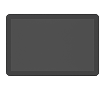 Logitech Tap Scheduler: 10.1 Inch Meeting Room Booking Panel - front view