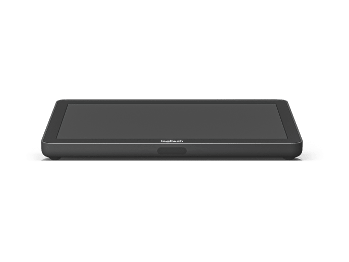 Logitech Tap: USB-Connected Meeting Room Touch Controller - angled view