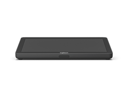 Logitech Tap: USB-Connected Meeting Room Touch Controller - angled view