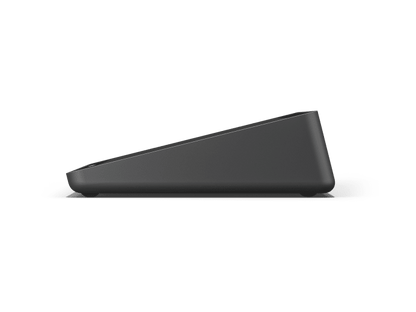 Logitech Tap: USB-Connected Meeting Room Touch Controller - side profile view