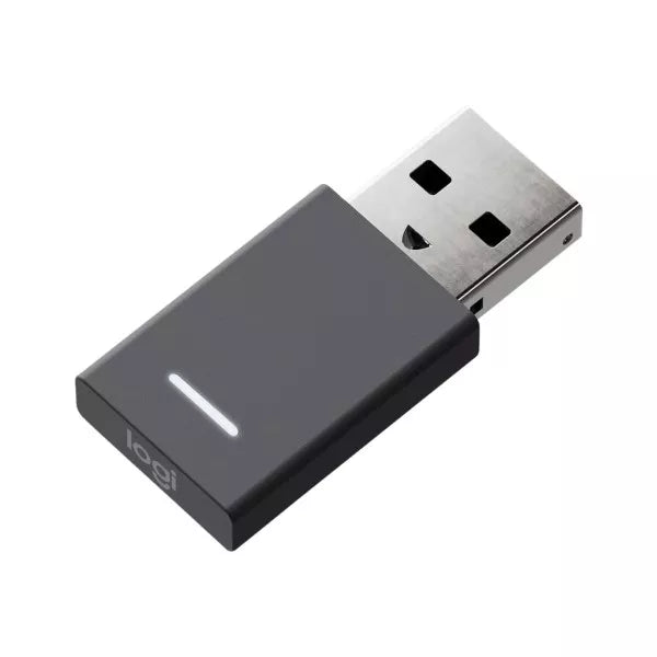 Logitech Unifying and Audio Receiver UC: USB-A Wireless Receiver - front view